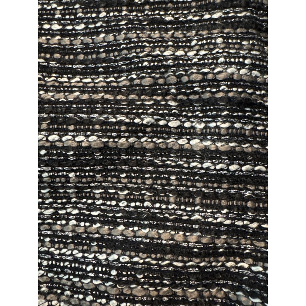 NWT Tahari Black & Gray Tweed Pencil Skirt Size 2 Fitted Y2K Clueless Classic - Picture 5 of 5